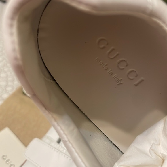 Gucci White and Green Apollo  Sneakers Unisex - Picture 8 of 15